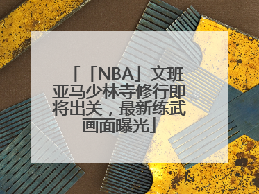 「NBA」文班亚马少林寺修行即将出关，最新练武画面曝光