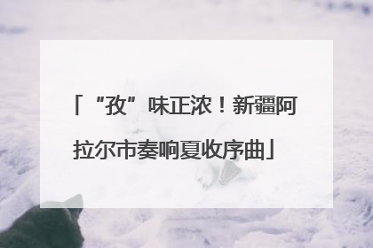 “孜”味正浓！新疆阿拉尔市奏响夏收序曲