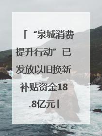 “泉城消费提升行动”已发放以旧换新补贴资金18.8亿元
