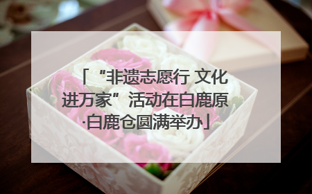 “非遗志愿行 文化进万家”活动在白鹿原·白鹿仓圆满举办