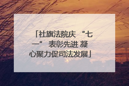 社旗法院庆 “七一” 表彰先进 凝心聚力促司法发展