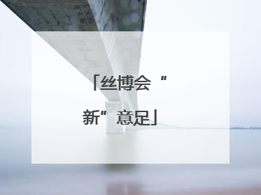 丝博会“新”意足