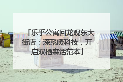 乐乎公寓回龙观东大街店：深系暖科技，开启双栖森活范本