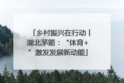 乡村振兴在行动丨湖北茅箭：“体育+”激发发展新动能