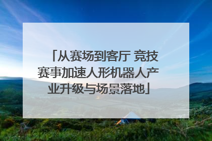 从赛场到客厅 竞技赛事加速人形机器人产业升级与场景落地