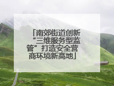 南郊街道创新“三维服务型监管”打造安全营商环境新高地