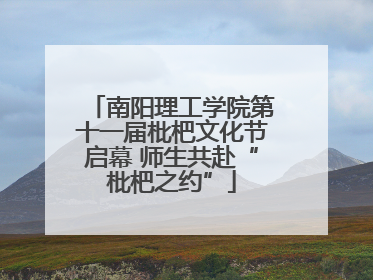 南阳理工学院第十一届枇杷文化节启幕 师生共赴“枇杷之约”