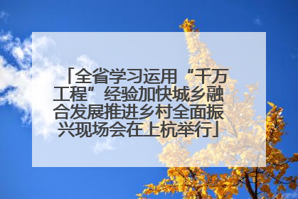 全省学习运用“千万工程”经验加快城乡融合发展推进乡村全面振兴现场会在上杭举行