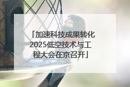 加速科技成果转化 2025低空技术与工程大会在京召开