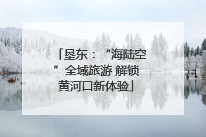 垦东：“海陆空”全域旅游 解锁黄河口新体验
