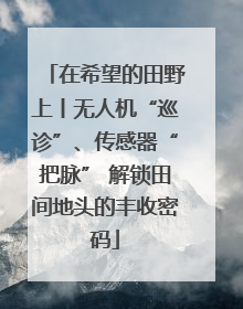 在希望的田野上丨无人机“巡诊”、传感器“把脉” 解锁田间地头的丰收密码