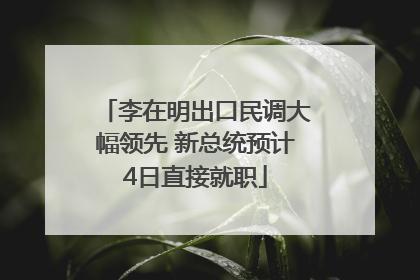 李在明出口民调大幅领先 新总统预计4日直接就职