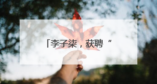 李子柒，获聘“非遗推广大使”