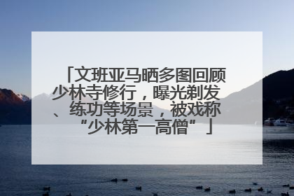 文班亚马晒多图回顾少林寺修行，曝光剃发、练功等场景，被戏称“少林第一高僧”