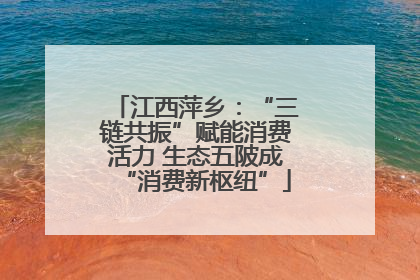 江西萍乡：“三链共振”赋能消费活力 生态五陂成“消费新枢纽”