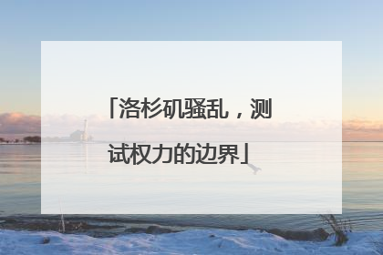 洛杉矶骚乱，测试权力的边界