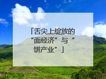 舌尖上绽放的“面经济”与“饼产业”