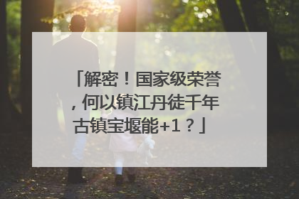 解密！国家级荣誉，何以镇江丹徒千年古镇宝堰能+1？