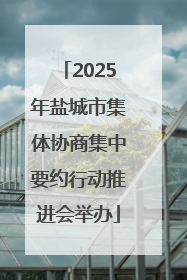 2025年盐城市集体协商集中要约行动推进会举办
