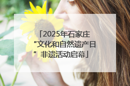 2025年石家庄“文化和自然遗产日”非遗活动启幕
